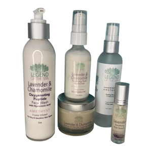 A bottle of Skin And Body Care lotion.