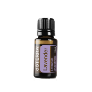 doTERRA Lavender Oil with black Color Bottle in Round Shape